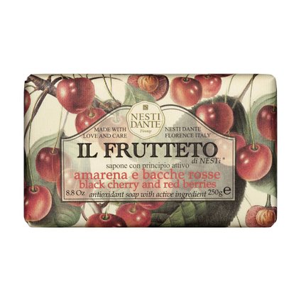 SABONETE EM BARRA IL FRUTTETO AMARENA E FRUTAS VERMELHAS 250G