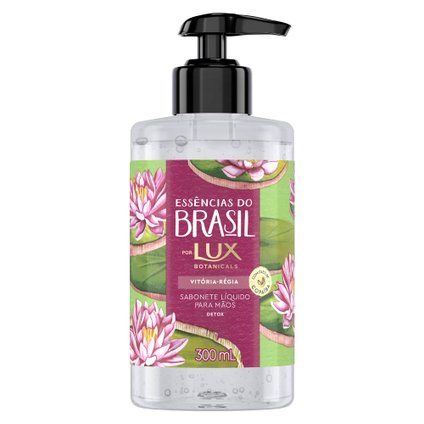 SABONETE LÍQUIDO LUX ESSÊNCIAS DO BRASIL VITÓRIA RÉGIA 300ML
