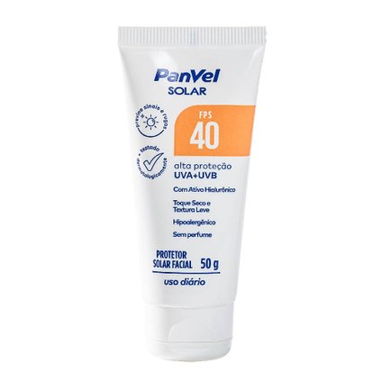 PROTETOR SOLAR FACIAL PANVEL FPS40 50G