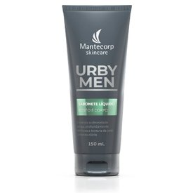 SABONETE LÍQUIDO URBY MEN ROSTO E CORPO 150ML
