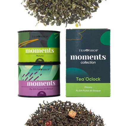 KIT CHA TEASHOP MOMENTS COLLECTION TEA OCLOCK 40G