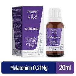 Melatonina Panvel Vita 0,21mg 20ml