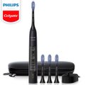 ESCOVA DENTAL ELÉTRICA PHILIPS COLGATE SONIC PRO 70 BIVOLT COM3 REFIS E ESTOJO PARA VIAGEM