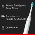 ESCOVA DE DENTE ELÉTRICA PHILIPS COLGATE SONICPRO 10 RECARREGÁVEL E BIVOLT