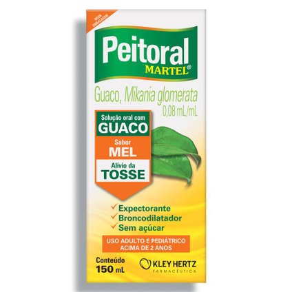 PEITORAL MARTEL SOLUÇÃO ORAL 150ML