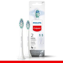 Refil Para Escova Elétrica Colgate Philips Sonicpro Limpeza Profunda 2 Unidades