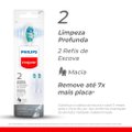 REFIL ESCOVA ELÉTRICA COLGATE PHILIPS SERIES 50 LIMPEZA PROFUNDA SONICPRO COM 2 UNIDADES