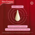 GINO CANESTEN 1 DIA CÁPSULA VAGINAL 500MG COM APLICADOR