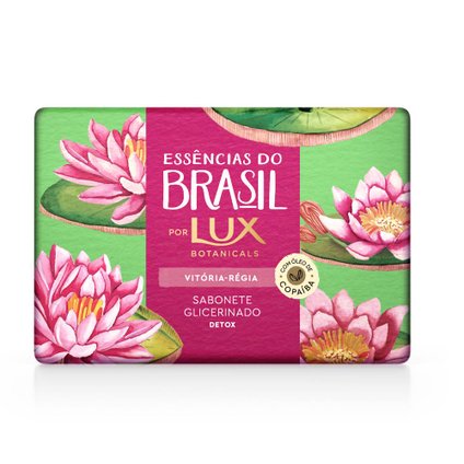 SABONETE EM BARRA LUX ESSÊNCIAS DO BRASIL VITÓRIA RÉGIA 120G