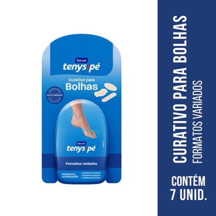 ADESIVO HIDROCOLOIDE TENYS PE BARUEL MIX COM 7 UNIDADES
