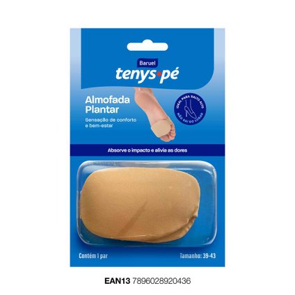 TENYS PE BARUEL ALMOFADA PLANTAR SILIGEL 39 - 43