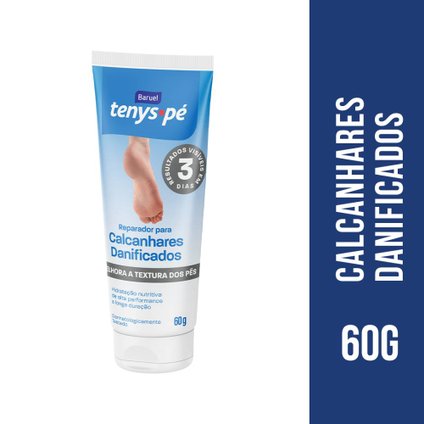 TENYS PE BARUEL CALCANHARES DANIFICADOS 60G
