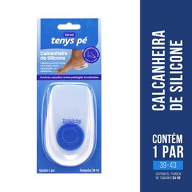 CALCANHEIRA SILICONE TENYS PE BARUEL 39 - 43