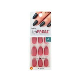 UNHAS POSTIÇAS IMPRESS COLOR ALMOND ROSE QUARTZ
