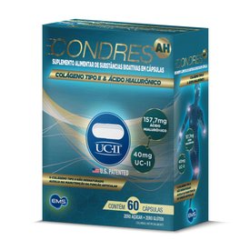 COLÁGENO TIPO II + ÁCIDO HIALURÔNICO CONDRES AH 60 CÁPSULAS