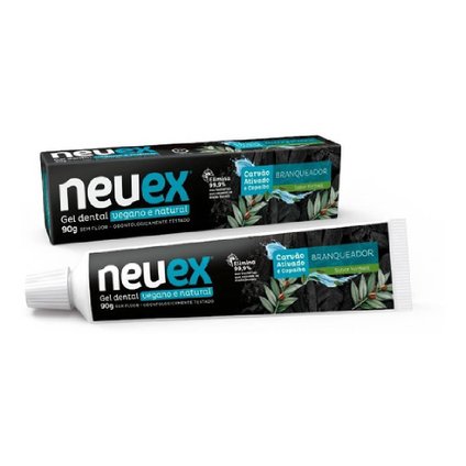 CREME DENTAL NEUEX CARVÃO ATIVADO 90G