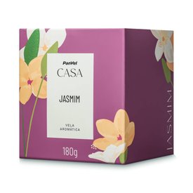 VELA AROMÁTICA PANVEL CASA JASMIM 180G