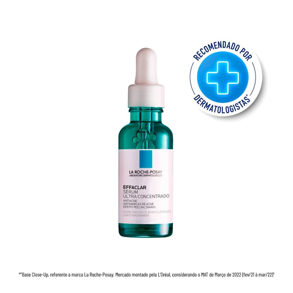 Sérum Facial Antiacne La Roche-posay Effaclar Ultra Concentrado Para Pele Oleosa 30ml