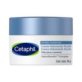 Creme Hidratante Facial Cetaphil Optimal Hydration Para Pele Seca E Sensível 48G