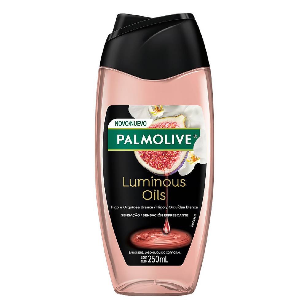 Sabonete Líquido Corporal Palmolive Luminous Oils Figo E Orquídea 250ml