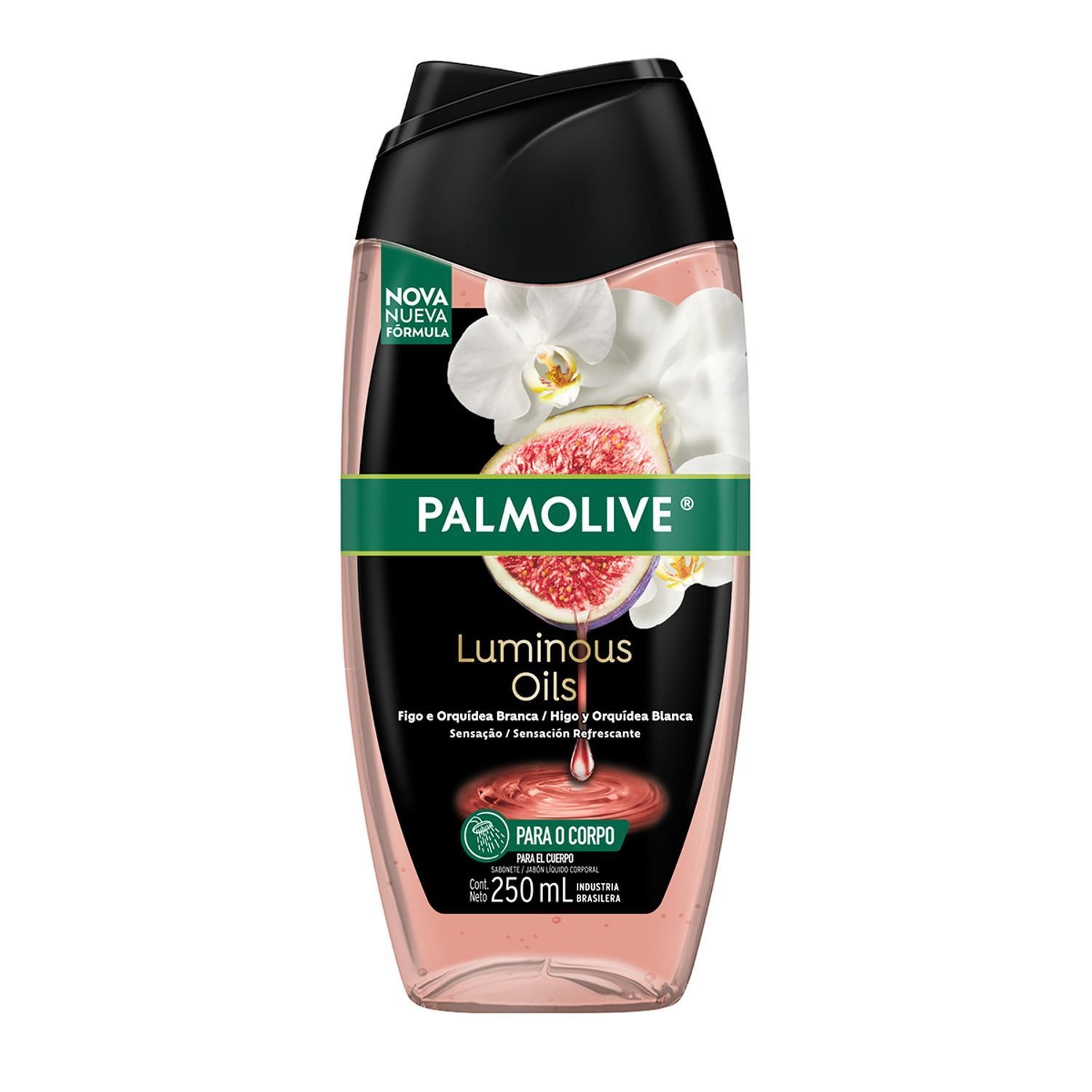 Sabonete Líquido Corporal Palmolive Luminous Oils Figo E Orquídea 250ml
