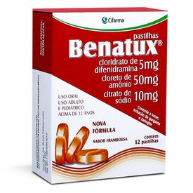 BENATUX FRAMBOESA 12 PASTILHAS
