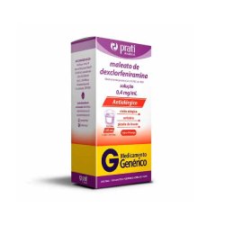 Maleato Dexclorfeniramina 0,4mg/ml 100ml Prati Generico