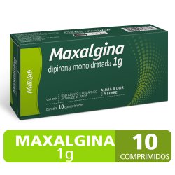 Maxalgina 1g 10 Comprimidos