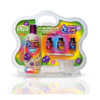 KIT SHAMPOO INFANTIL FAÇA E USE BEAUTY SLIME