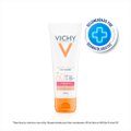 PROTETOR SOLAR FACIAL VICHY CAPITAL SOLEIL UV-GLOW CLARA A MEDIA FPS 60 40G