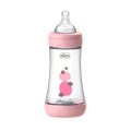 MAMADEIRA CHICCO PERFECT5 ROSA 240ML
