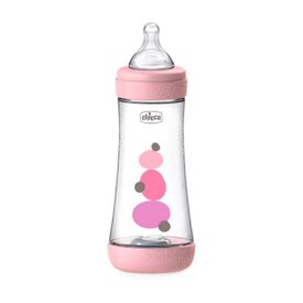 MAMADEIRA CHICCO PERFECT5 ROSA 330ML