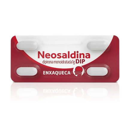 ANALGÉSICO NEOSALDINA DIP 1G DIPIRONA BLISTER 4 DRÁGEAS
