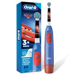 Escova Dental Elétrica Infantil Oral-b Carros Pilha