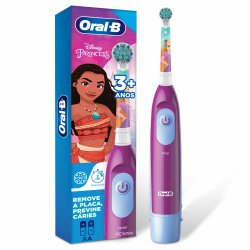 Escova Dental Elétrica Infantil Oral-b Princesas Pilha