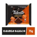 CHOCOLATE GAROTO TALENTO DARK 50% CACAU CARAMELO SALGADO 75G