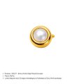 BRINCO PERFUR BABY PÉROLA DOURADO