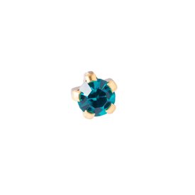 BRINCO PERFUR PREMIUM BLUE ZIRCON DOURADO
