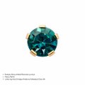 BRINCO PERFUR PREMIUM BLUE ZIRCON DOURADO