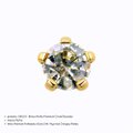 BRINCO PERFUR PREMIUM CRISTAL DOURADO