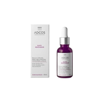 SÉRUM FACIAL ADCOS GLICO RENOVADOR CONCENTRADO 30ML