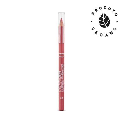 LÁPIS DELINEADOR PARA LÁBIOS VERMELHO CLÁSSICO PANVEL MAKE UP 1,1G