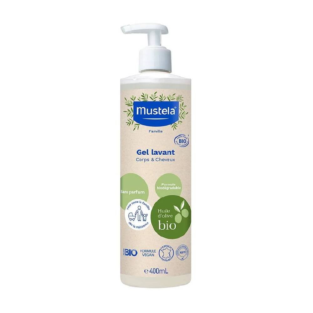 Gel Lavante Mustela Bio 400ml