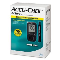 Kit Glicemia Accu-chek Active 50ct Mg/dl Sc-novo