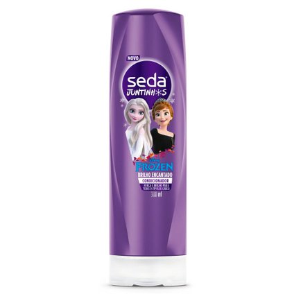 CONDICIONADOR INFANTIL FROZEN SEDA JUNTINHOS BRILHO ENCANTADO 300ML