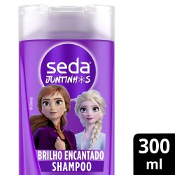 Shampoo Infantil Frozen Seda Juntinhos Brilho Encantado 300ml