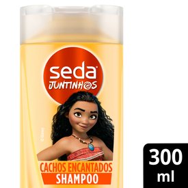 SHAMPOO INFANTIL MOANA SEDA JUNTINHOS CACHOS ENCANTADOS 300ML
