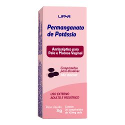 Permanganato Potassio 100mg Lifar 30 Comprimidos