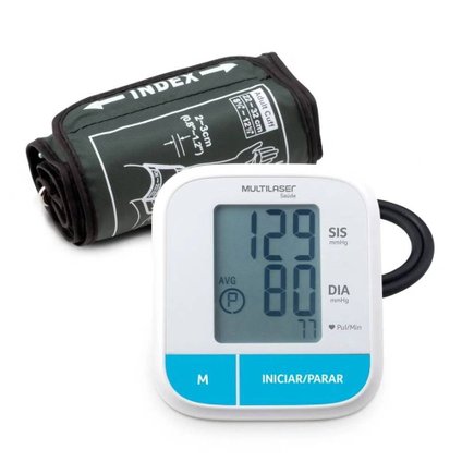 MONITOR DE PRESSÃO ARTERIAL DE BRAÇO MULTILASER SAÚDE - HC206