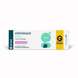 CLOTRIMAZOL CREME 1% 20G GERMED GENERICO